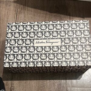 Salvatore Ferragamo Monochrome Patterned Box